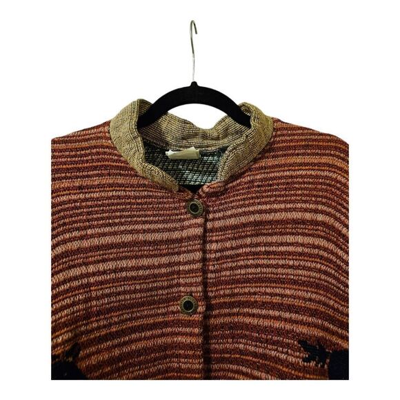 SUGAR STREET WEAVERS Horse Print Tapestry Jacket - One Size - Picture 3 of 10